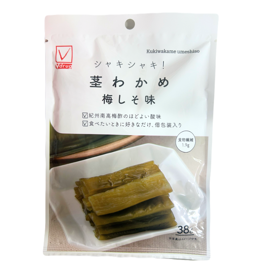 茎わかめ 梅しそ味 - 商品のご案内 | V-check | 暮らしのいちばんそば